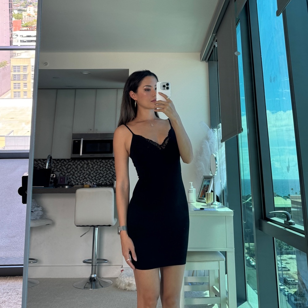 Lulus Black Mini Dress